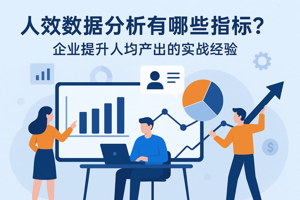 人效数据分析有哪些指标？企业提升人均产出的实战经验