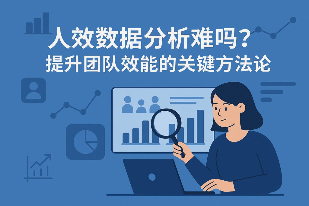 人效数据分析难吗？提升团队效能的关键方法论