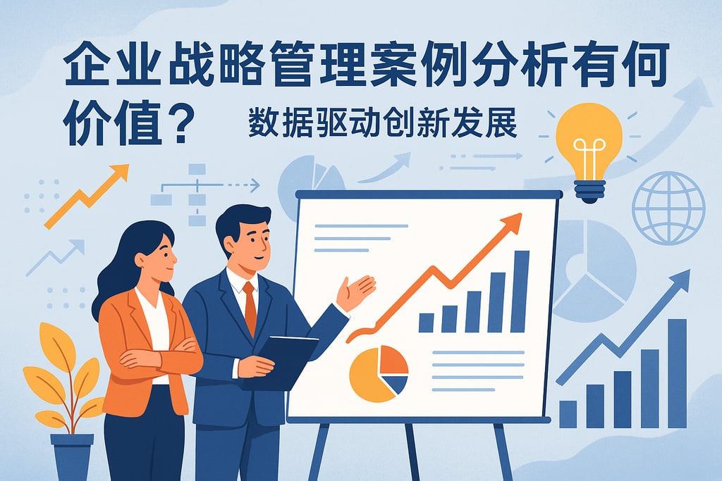 企业战略管理案例分析有何价值？数据驱动创新发展