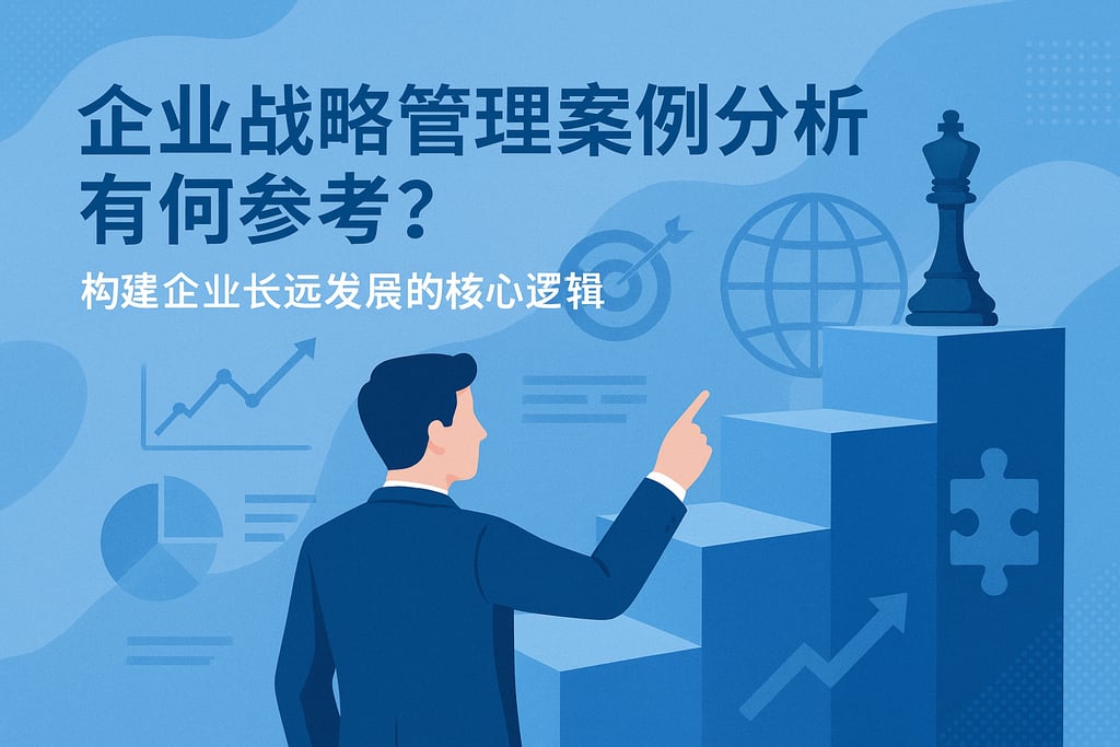 企业战略管理案例分析有何参考？构建企业长远发展的核心逻辑