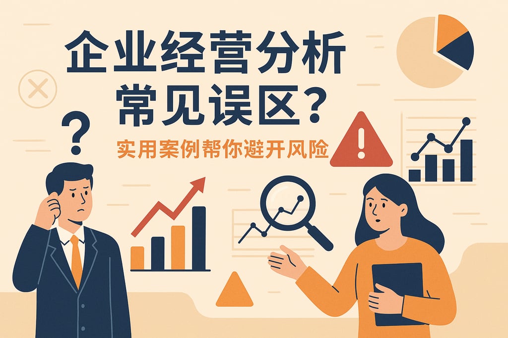 企业经营分析常见误区？实用案例帮你避开风险