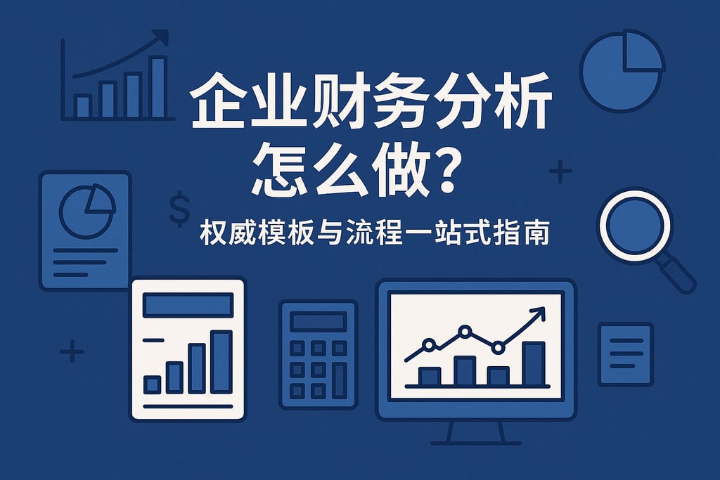 企业财务分析怎么做？权威模板与流程一站式指南