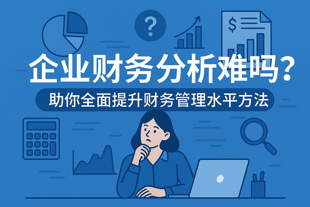 企业财务分析难吗？助你全面提升财务管理水平方法
