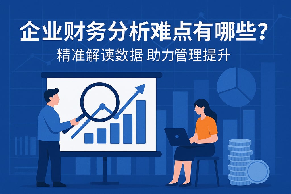 企业财务分析难点有哪些？精准解读数据助力管理提升