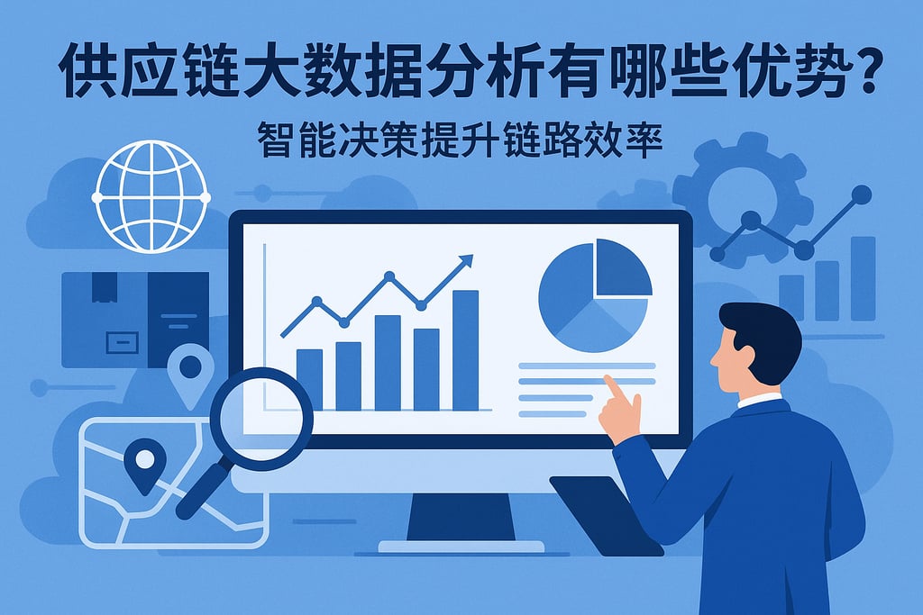 供应链大数据分析有哪些优势？智能决策提升链路效率