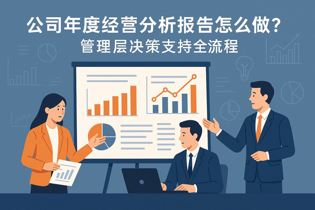 公司年度经营分析报告怎么做？管理层决策支持全流程