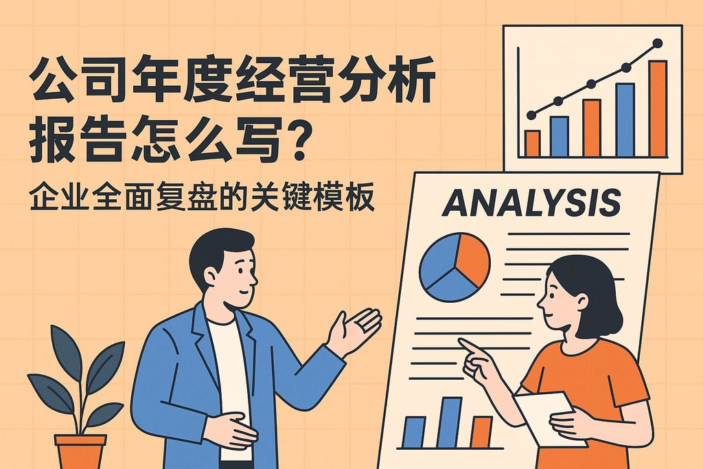 公司年度经营分析报告怎么写？企业全面复盘的关键模板