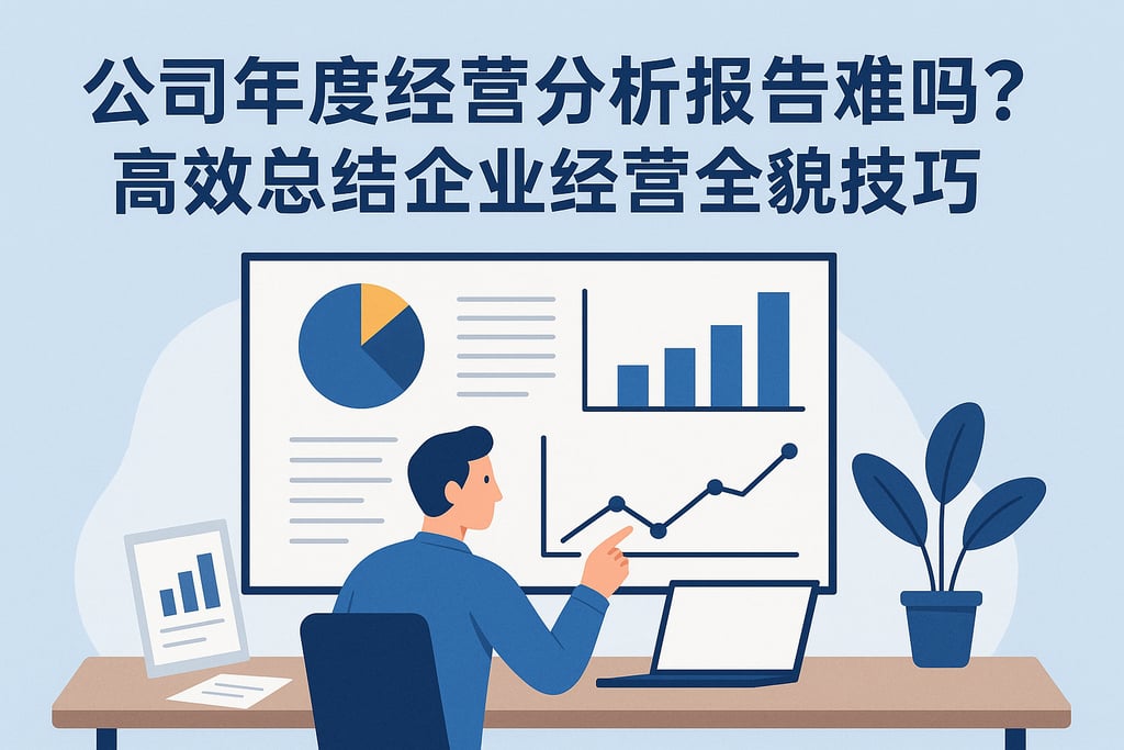 公司年度经营分析报告难吗？高效总结企业经营全貌技巧