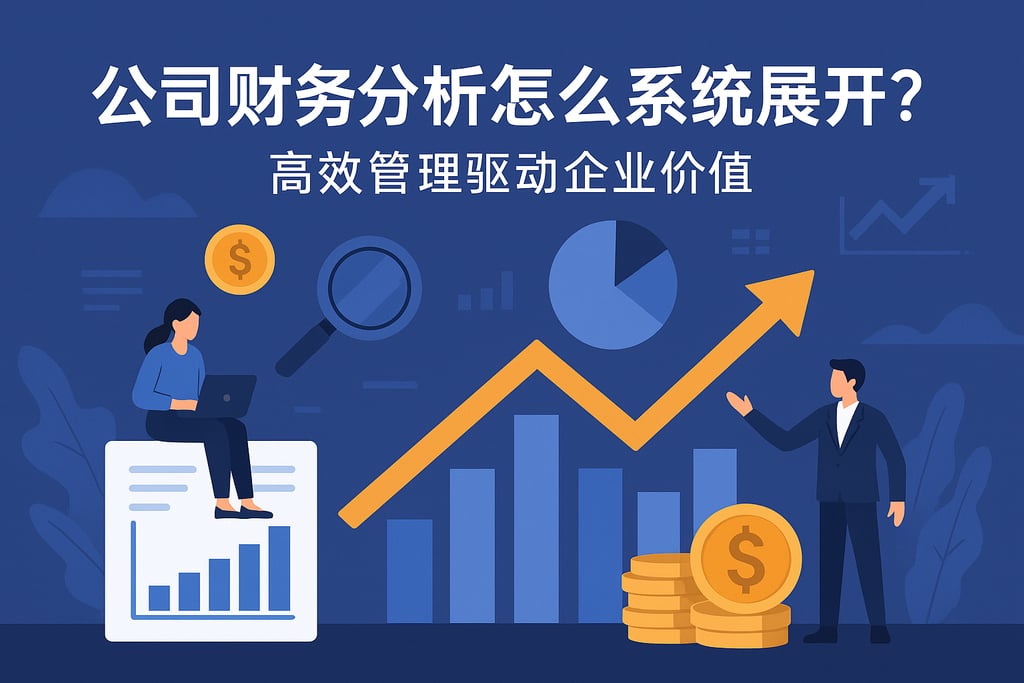 公司财务分析怎么系统展开？高效管理驱动企业价值