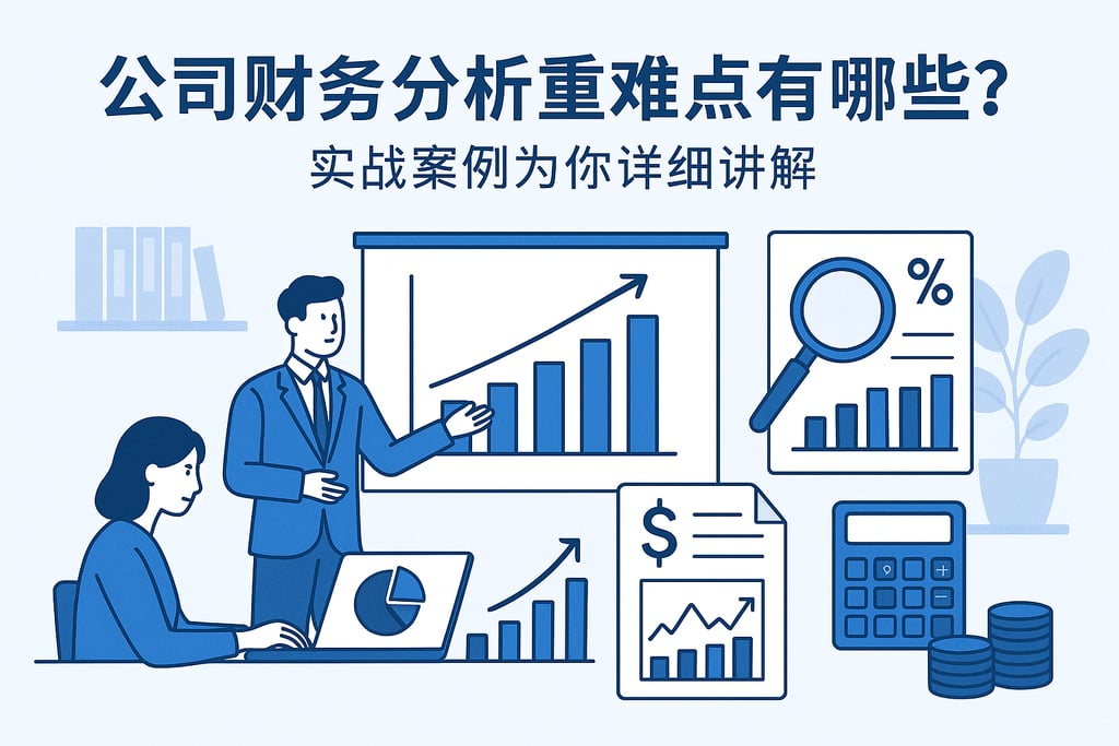 公司财务分析重难点有哪些？实战案例为你详细讲解