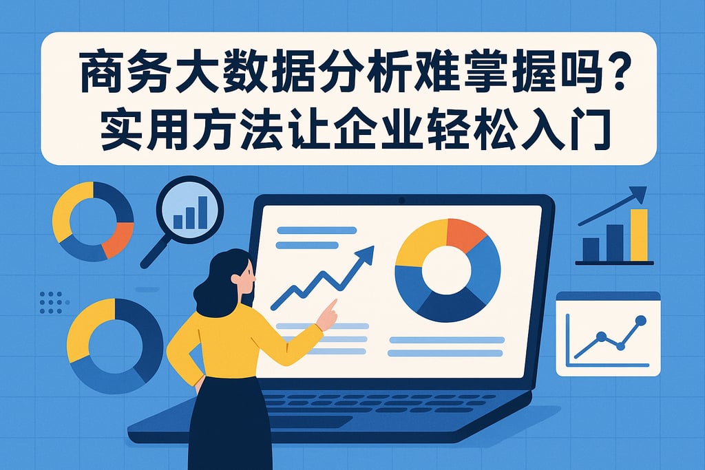 商务大数据分析难掌握吗？实用方法让企业轻松入门