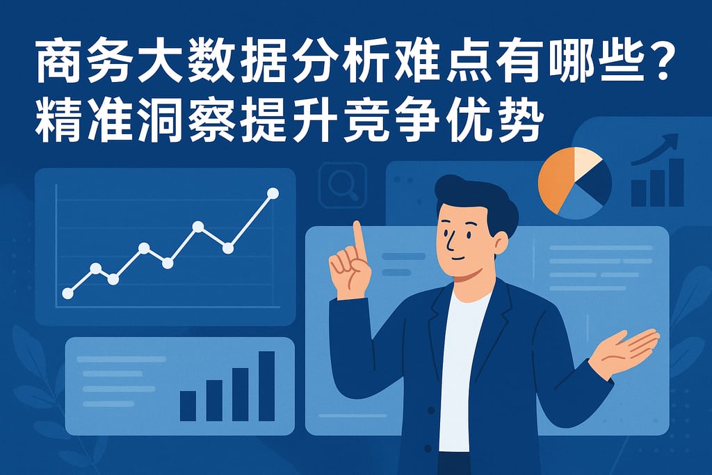 商务大数据分析难点有哪些？精准洞察提升竞争优势