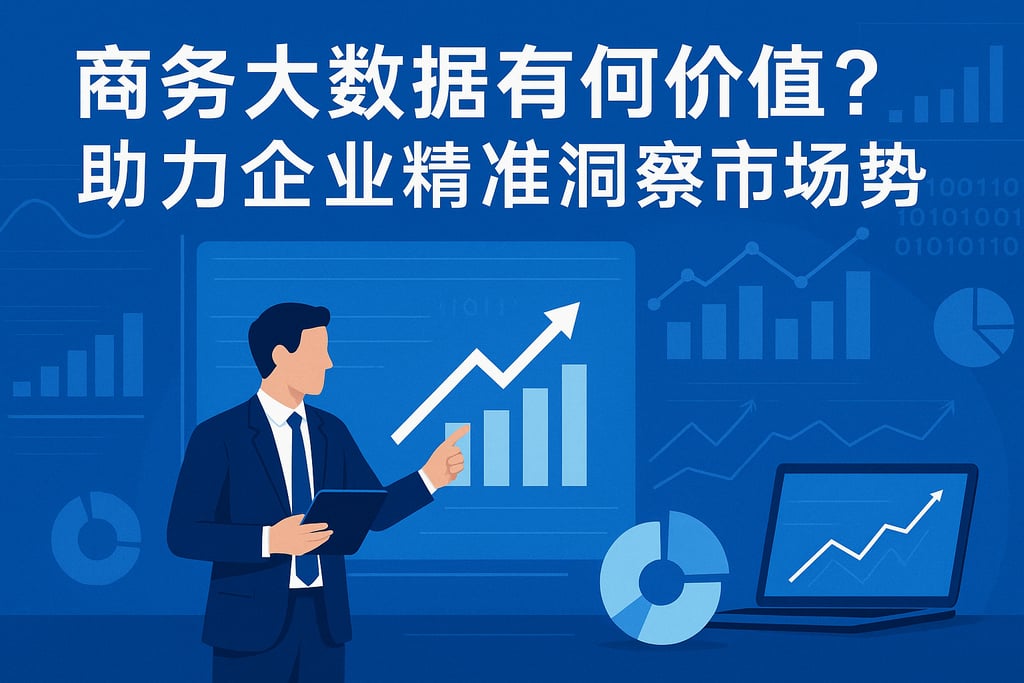 商务大数据有何价值？助力企业精准洞察市场趋势