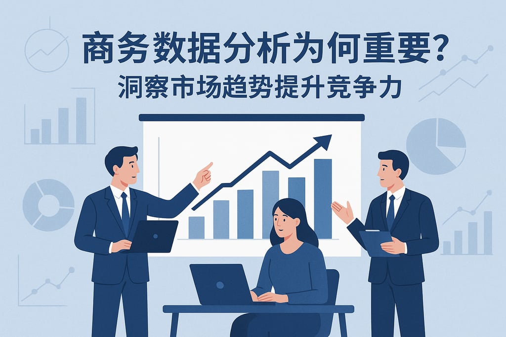 商务数据分析为何重要？洞察市场趋势提升竞争力