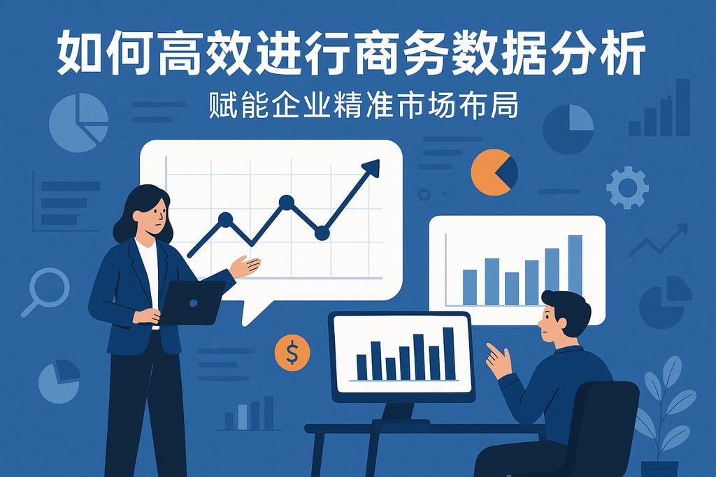 如何高效进行商务数据分析？赋能企业精准市场布局