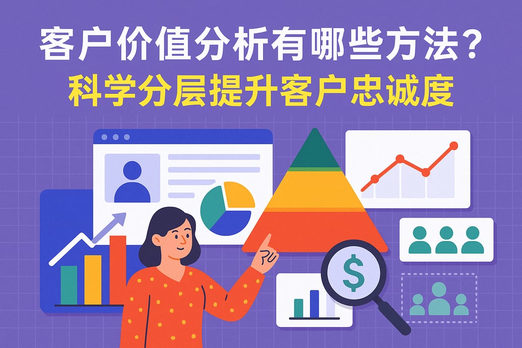 客户价值分析有哪些方法？科学分层提升客户忠诚度