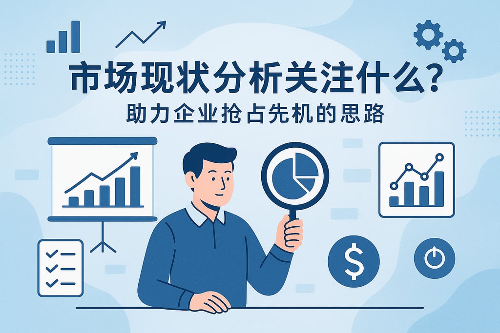 市场现状分析关注什么？助力企业抢占先机的思路