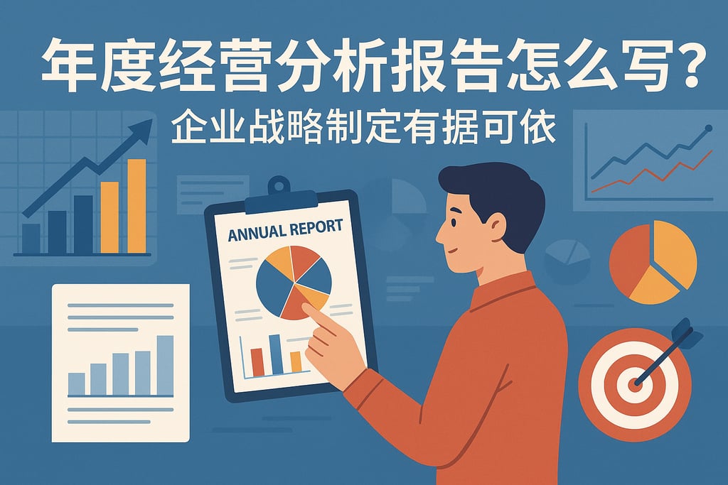 年度经营分析报告怎么写？企业战略制定有据可依
