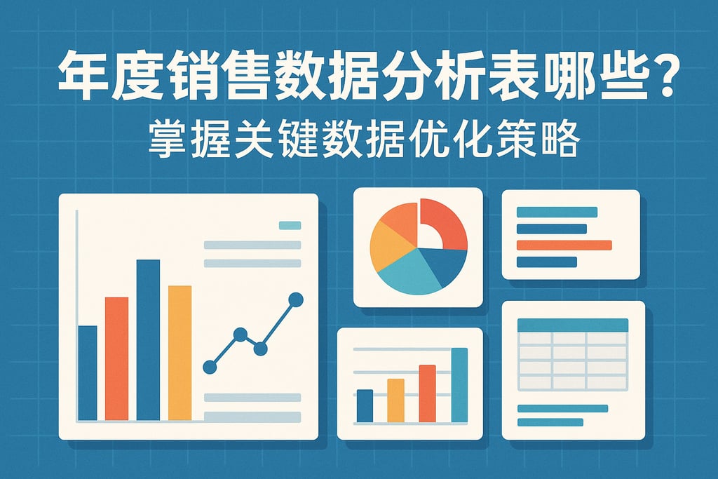 年度销售数据分析表有哪些？掌握关键数据优化策略