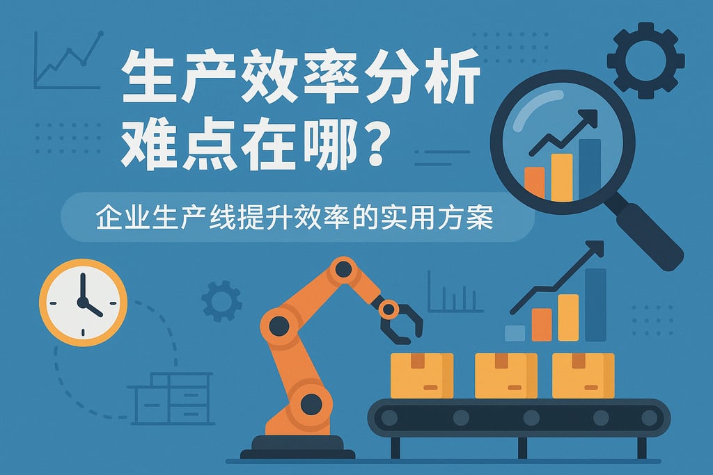 生产效率分析难点在哪？企业生产线提升效率的实用方案