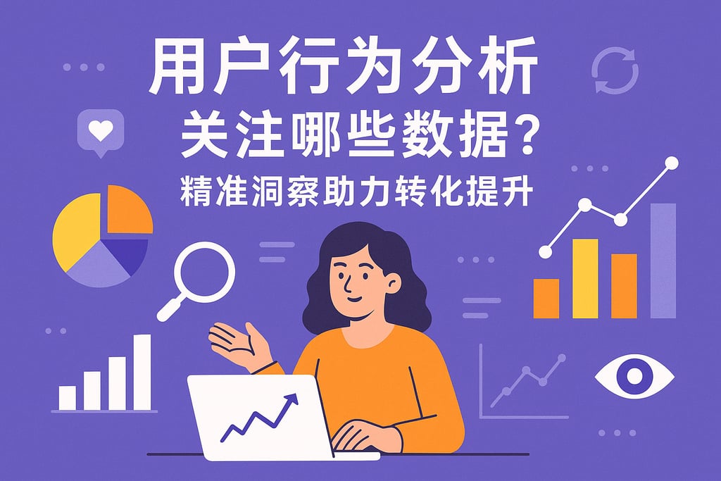 用户行为分析关注哪些数据？精准洞察助力转化提升