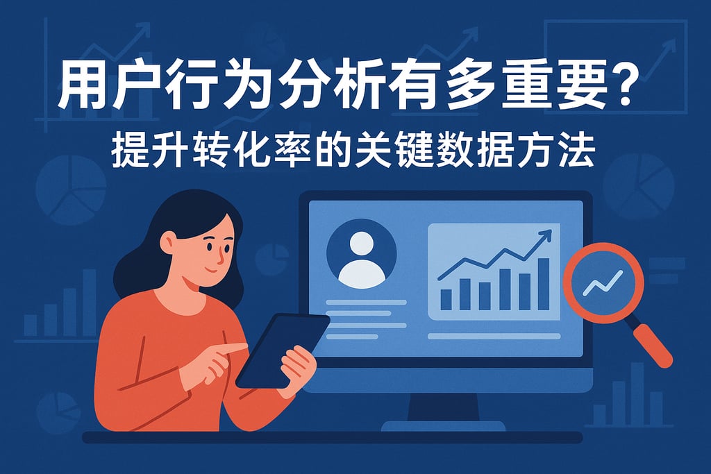 用户行为分析有多重要？提升转化率的关键数据方法