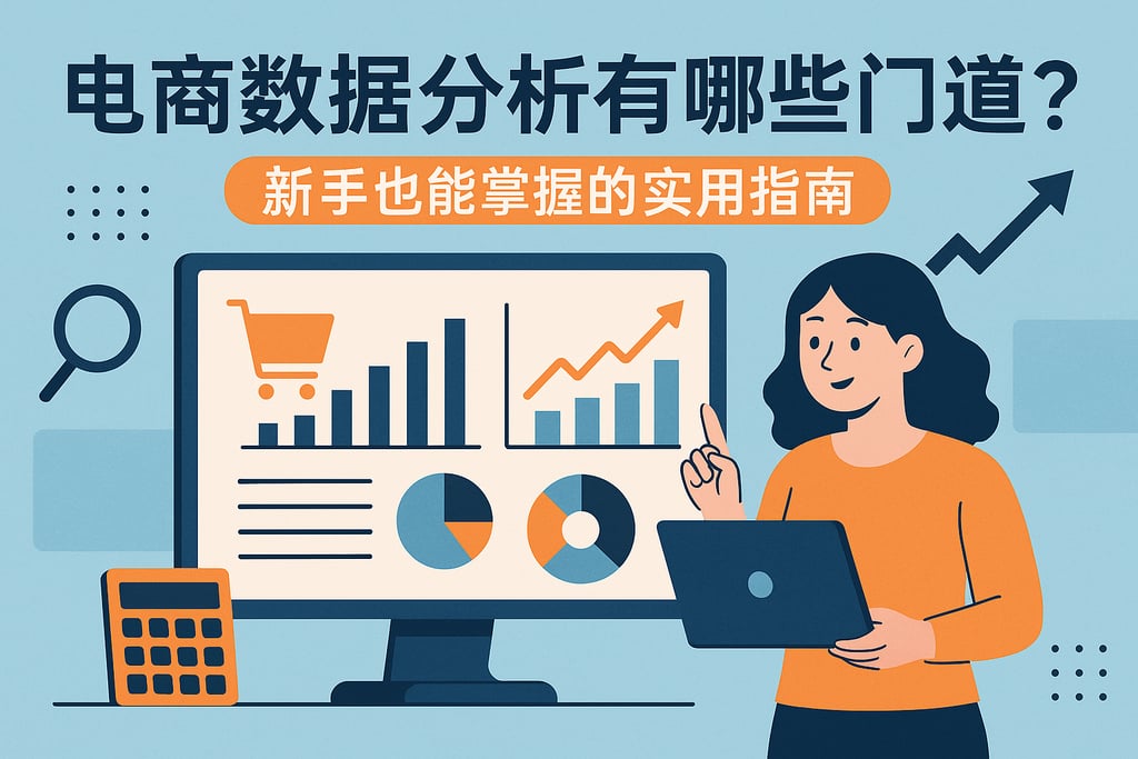 电商数据分析有哪些门道？新手也能掌握的实用指南