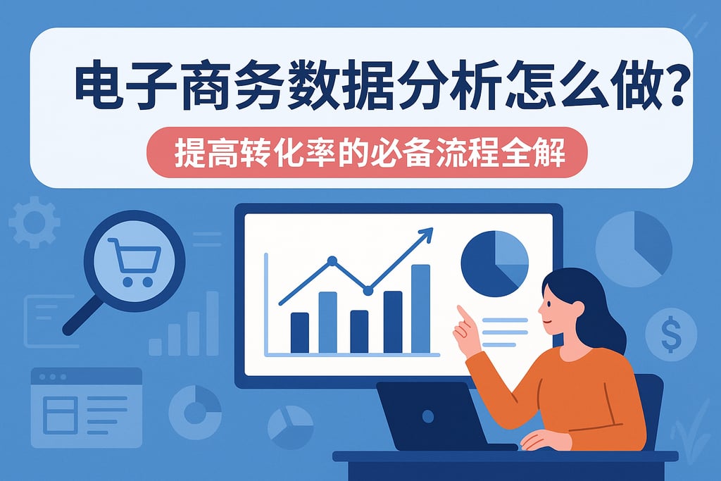 电子商务数据分析怎么做？提高转化率的必备流程全解