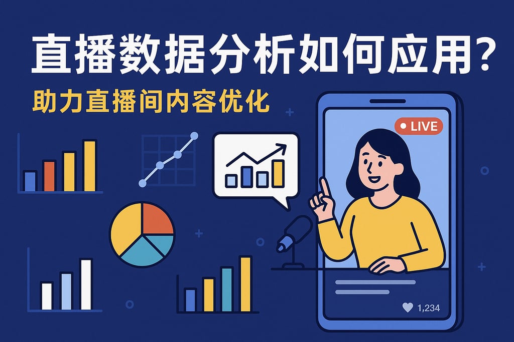 直播数据分析如何应用？助力直播间内容优化