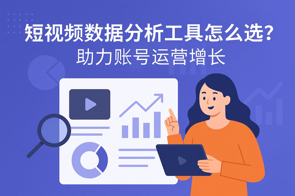 短视频数据分析工具怎么选？助力账号运营增长