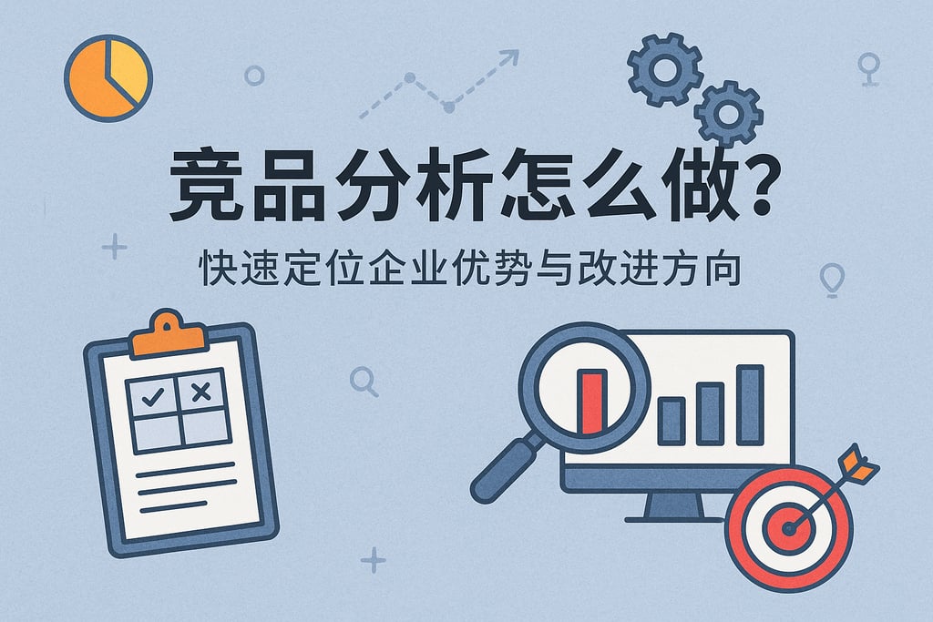 竞品分析怎么做？快速定位企业优势与改进方向