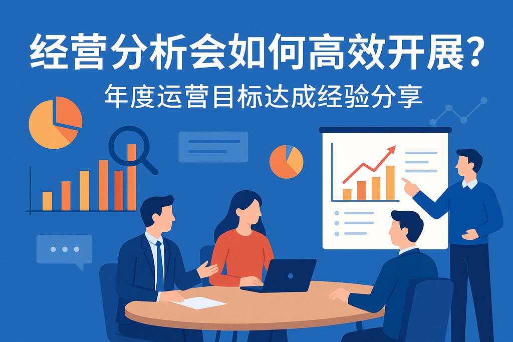 经营分析会如何高效开展？年度运营目标达成经验分享