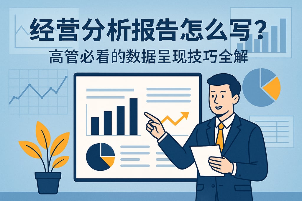经营分析报告怎么写？高管必看的数据呈现技巧全解
