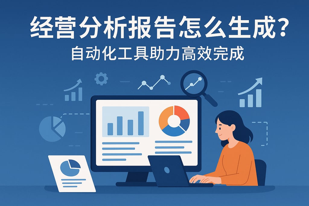 经营分析报告怎么生成？自动化工具助力高效完成
