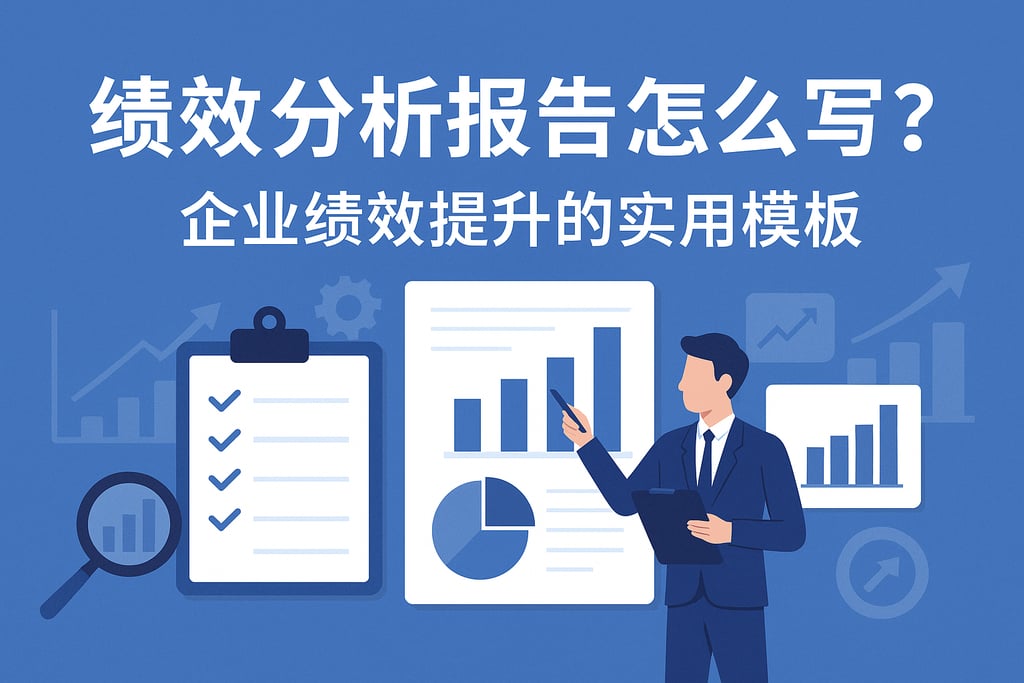 绩效分析报告怎么写？企业绩效提升的实用模板