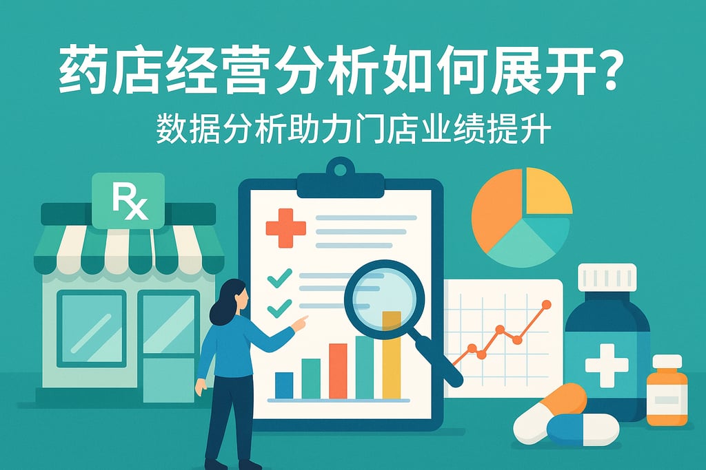 药店经营分析如何展开？数据分析助力门店业绩提升