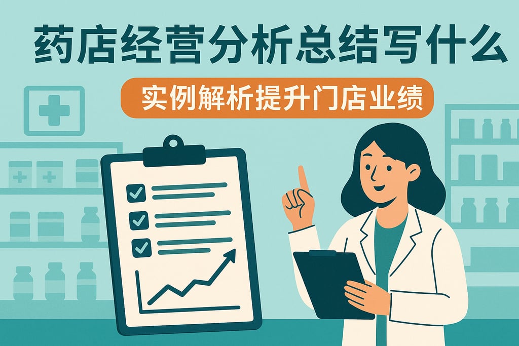 药店经营分析总结写什么？实例解析提升门店业绩