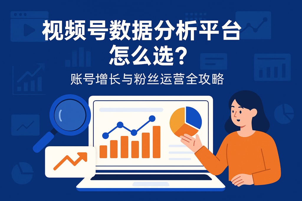 视频号数据分析平台怎么选？账号增长与粉丝运营全攻略