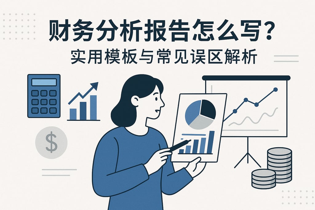 财务分析报告怎么写？实用模板与常见误区解析