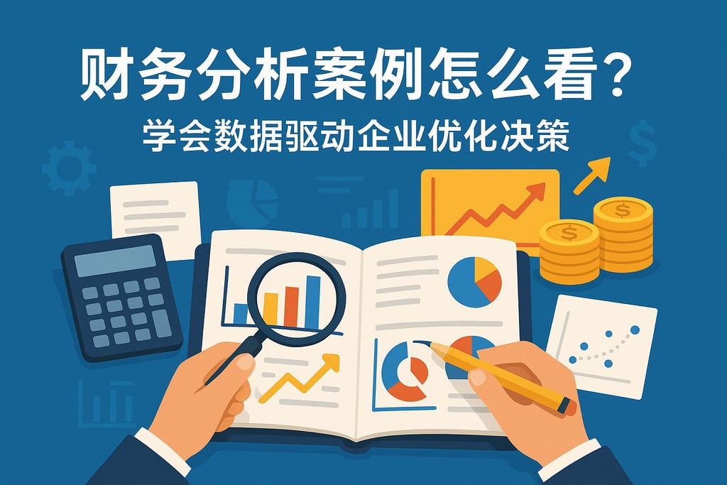 财务分析案例怎么看？学会数据驱动企业优化决策