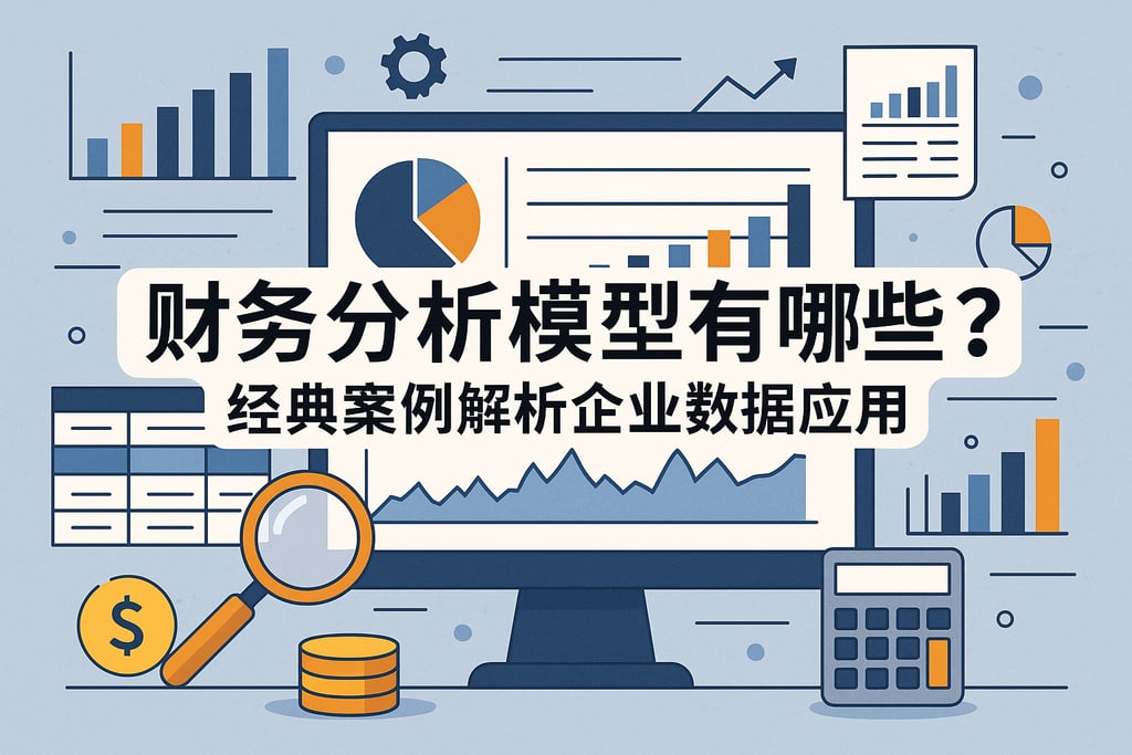财务分析模型有哪些？经典案例解析企业数据应用