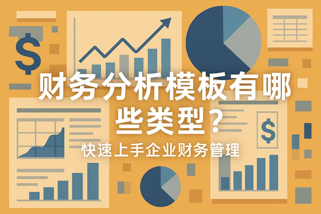 财务分析模板有哪些类型？快速上手企业财务管理