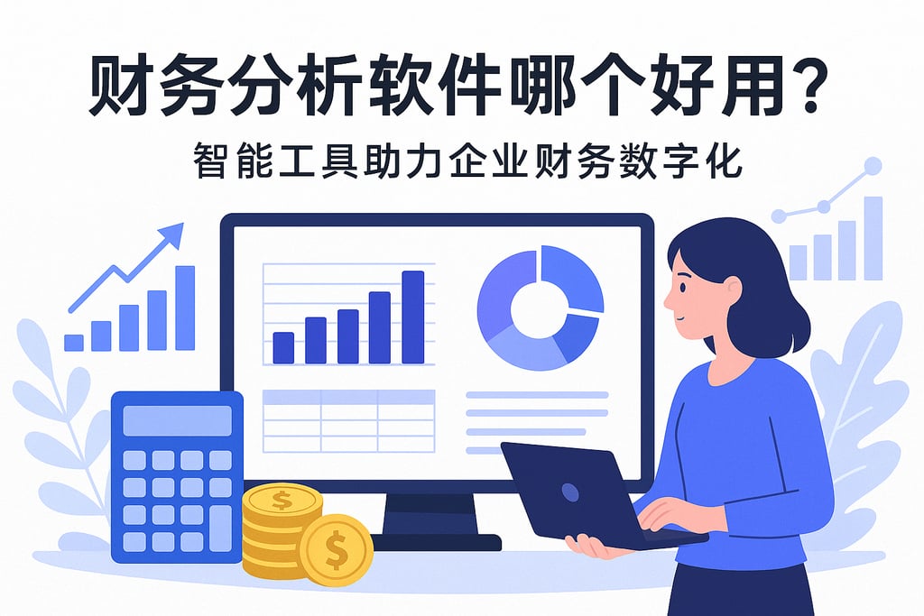 财务分析软件哪个好用？智能工具助力企业财务数字化