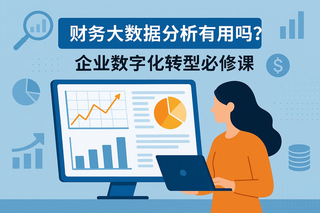 财务大数据分析有用吗？企业数字化转型必修课