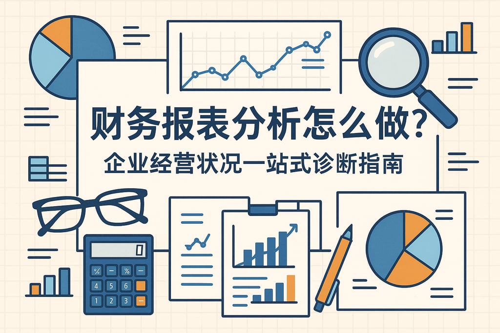 财务报表分析怎么做？企业经营状况一站式诊断指南