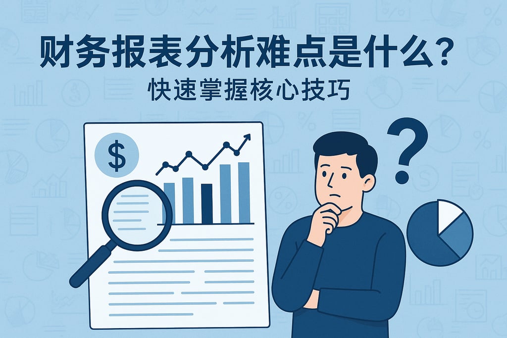 财务报表分析难点是什么？快速掌握核心技巧