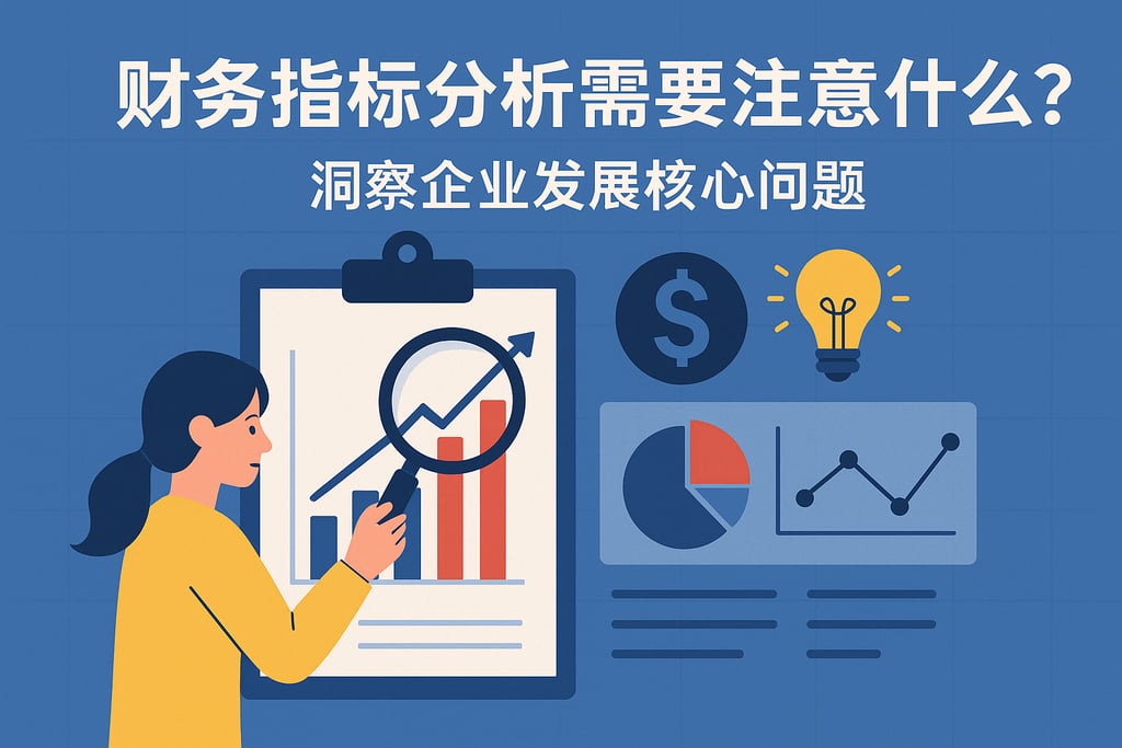 财务指标分析需要注意什么？洞察企业发展核心问题