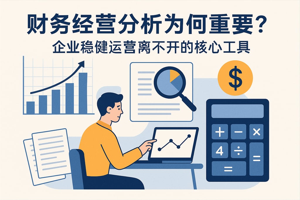 财务经营分析为何重要？企业稳健运营离不开的核心工具