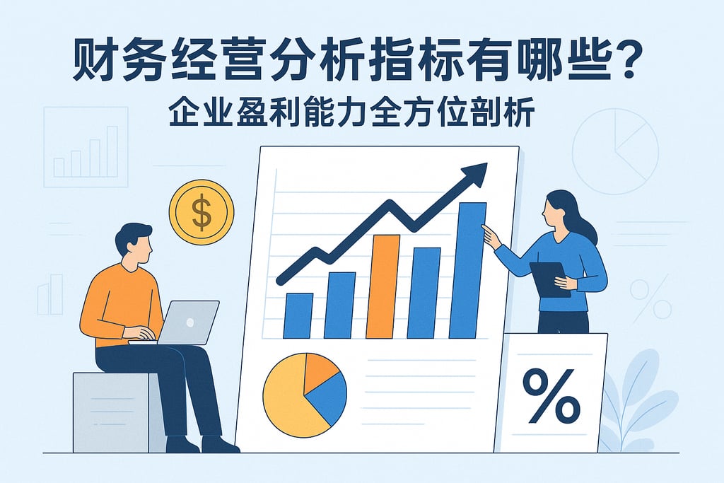财务经营分析指标有哪些？企业盈利能力全方位剖析