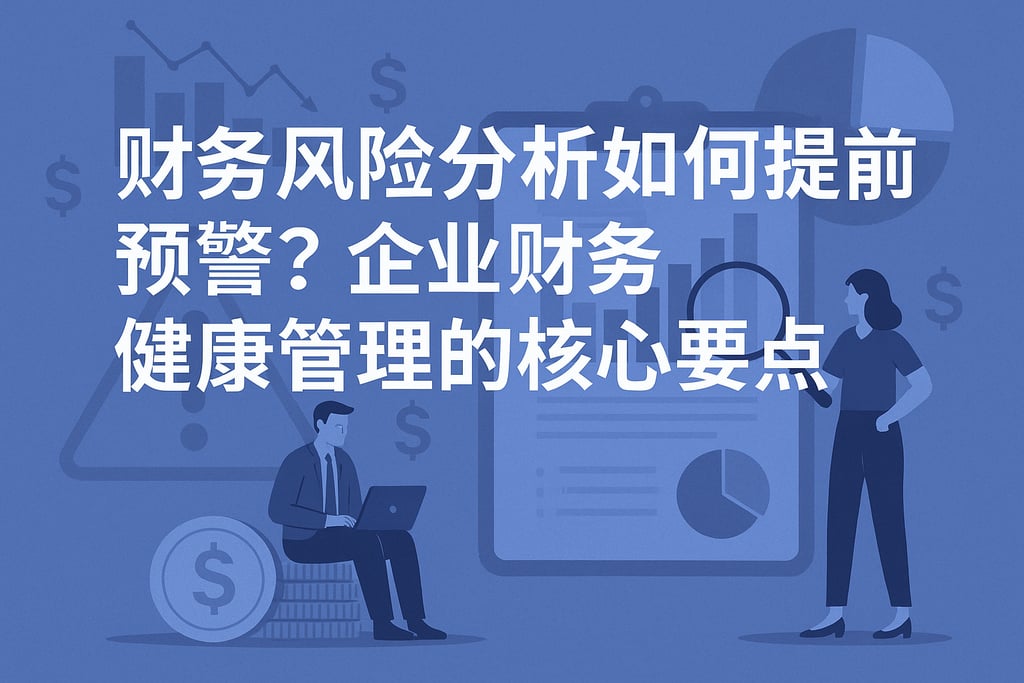 财务风险分析如何提前预警？企业财务健康管理的核心要点